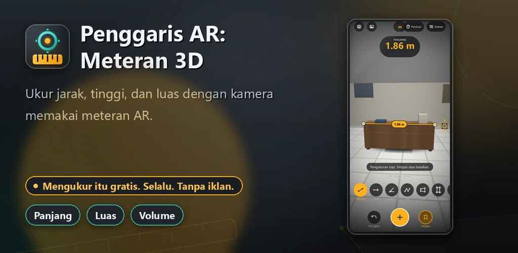 AR Ruler: 3D Tape Measure preview