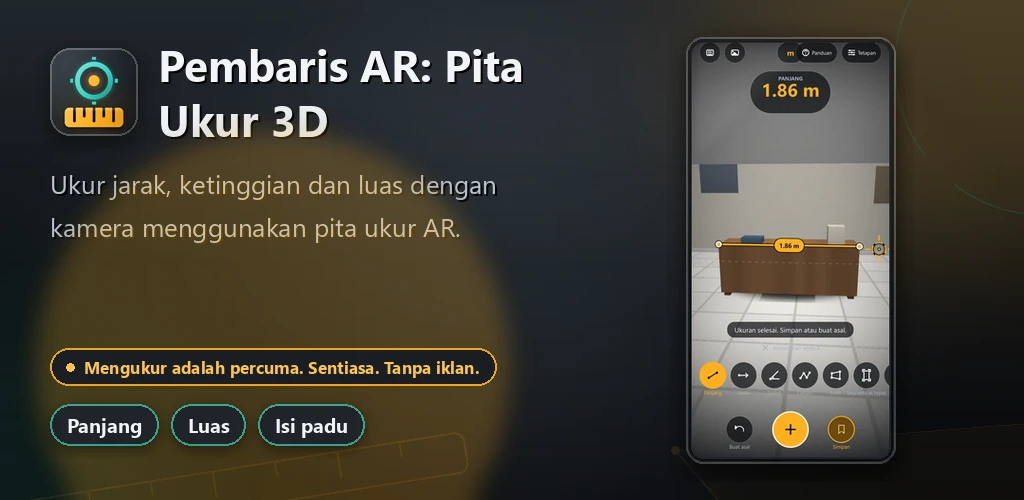 AR Ruler: 3D Tape Measure preview