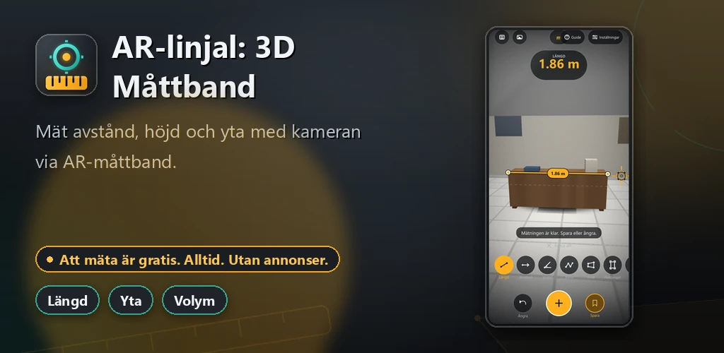 AR Ruler: 3D Tape Measure preview