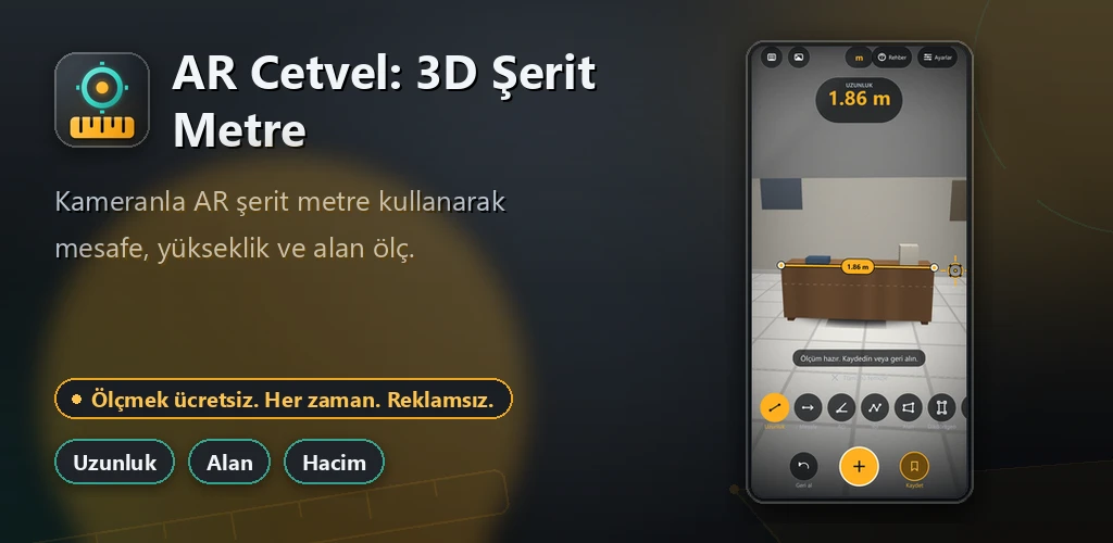 AR Ruler: 3D Tape Measure preview