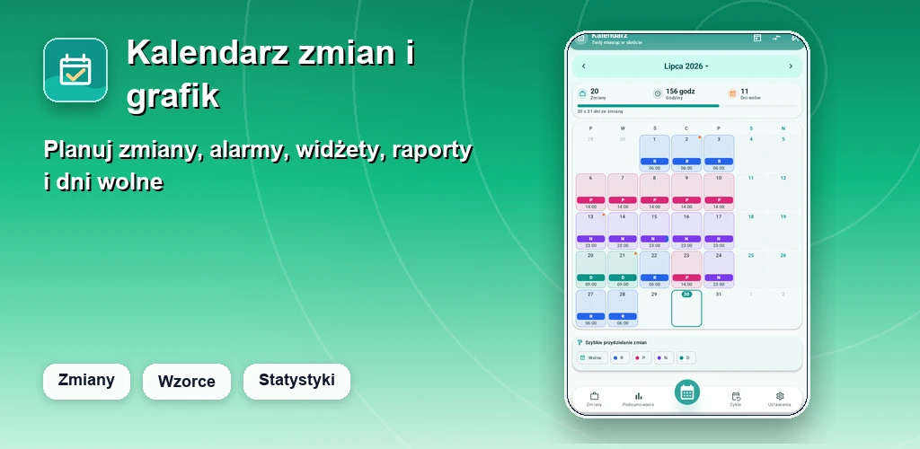 Kalendarz Zmianowy preview