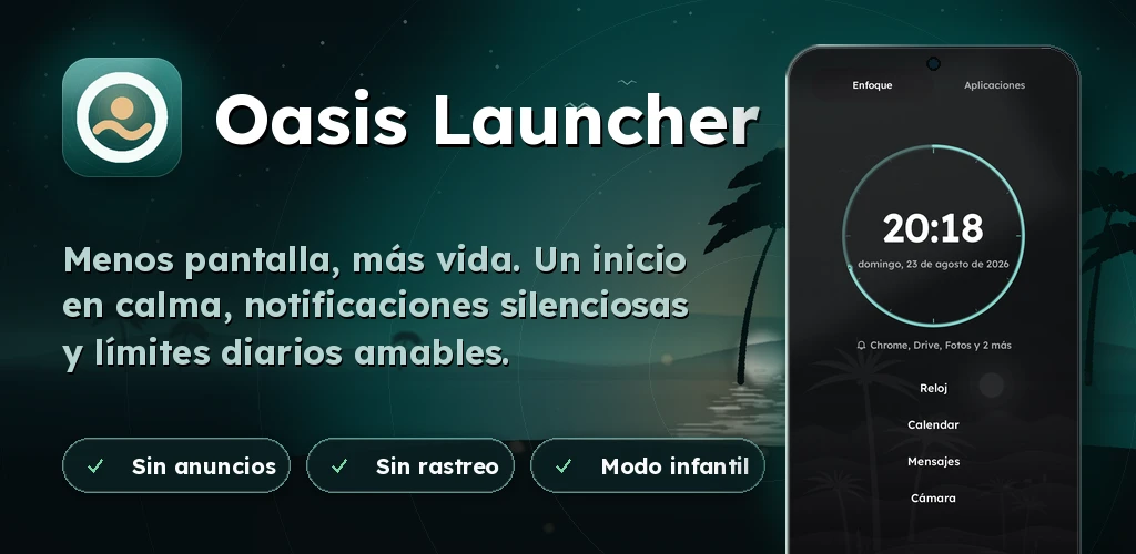 Oasis Minimalist Launcher preview