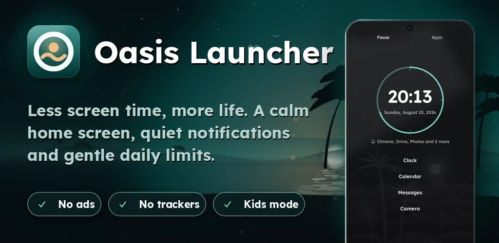 Oasis Minimalist Launcher preview