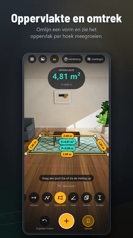 AR Ruler: 3D Rolmaat: schermafbeelding 2 van 4