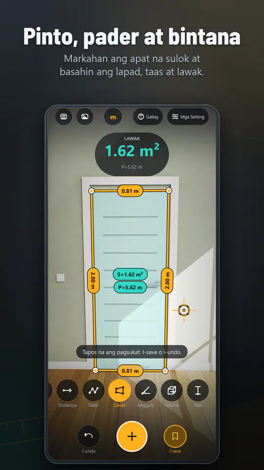 AR Ruler: 3D na Panukat: screenshot 4 ng 4