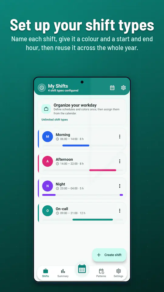 Shift Work Calendar screenshot 3 of 4