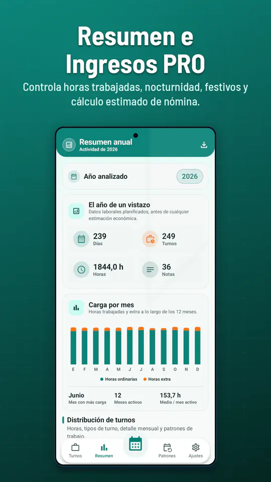 Calendario Turnos: captura 4 de 4