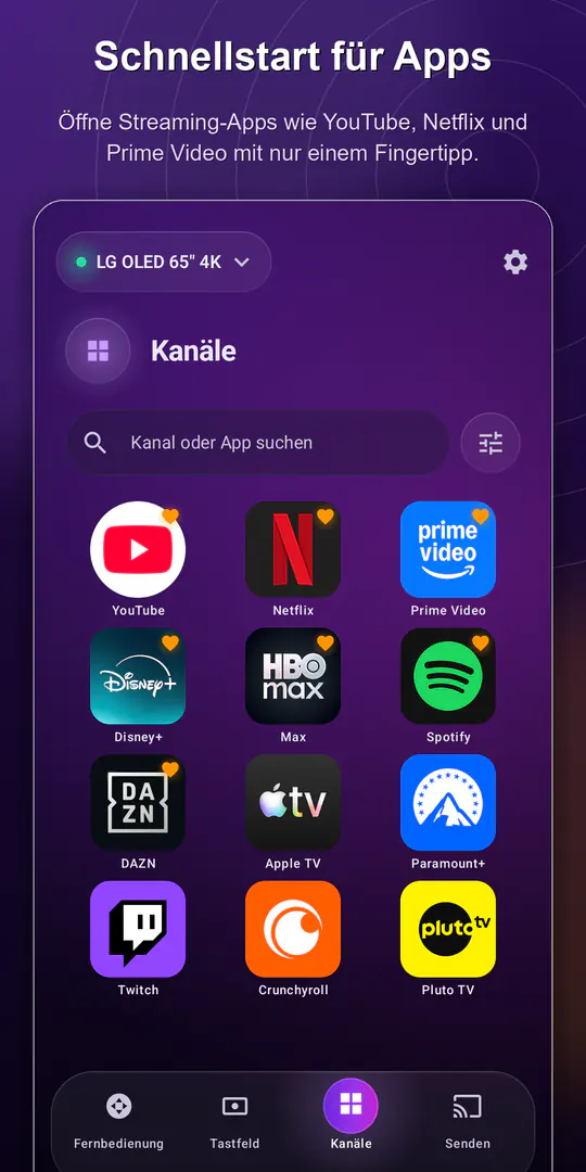 ControlTV: Smart TV Fernbedienung – Screenshot 3 von 4