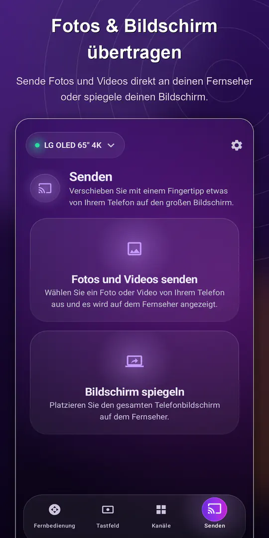 ControlTV: Smart TV Fernbedienung – Screenshot 4 von 4