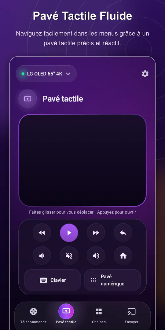 ControlTV: Télécommande Smart TV : capture d’écran 2 sur 4
