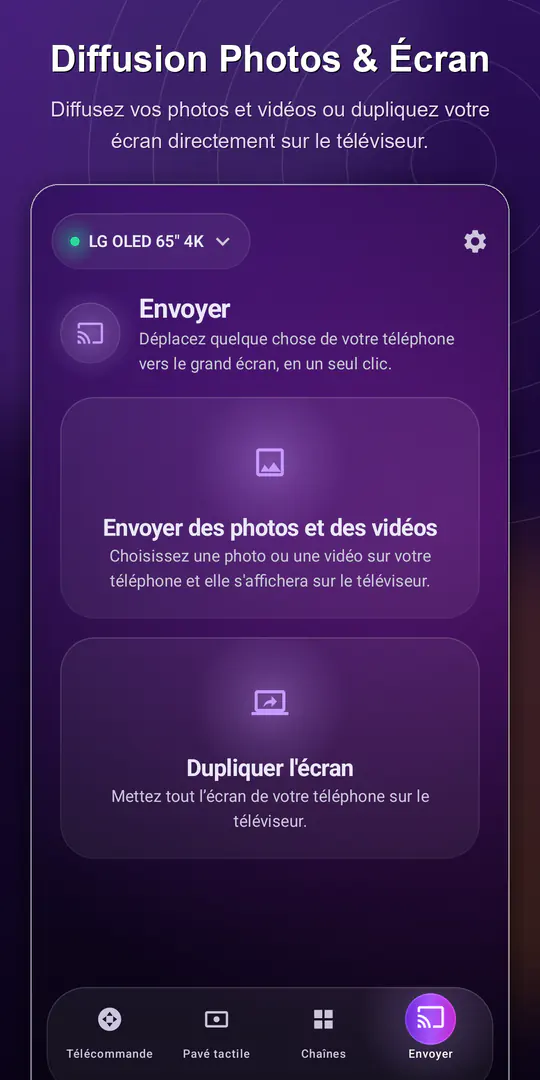 ControlTV: Télécommande Smart TV : capture d’écran 4 sur 4