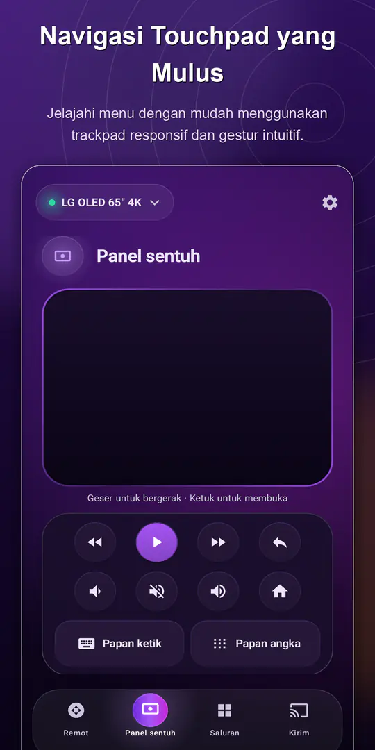 ControlTV: Remote Smart TV: tangkapan layar 2 dari 4