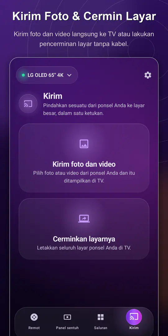 ControlTV: Remote Smart TV: tangkapan layar 4 dari 4