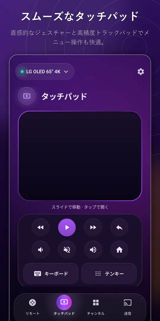 ControlTV: スマートTVリモコン のスクリーンショット 2/4