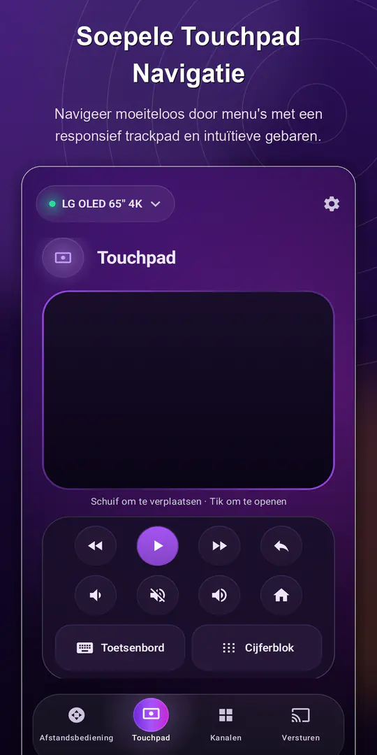 ControlTV: Smart TV Afstandsbediening: schermafbeelding 2 van 4