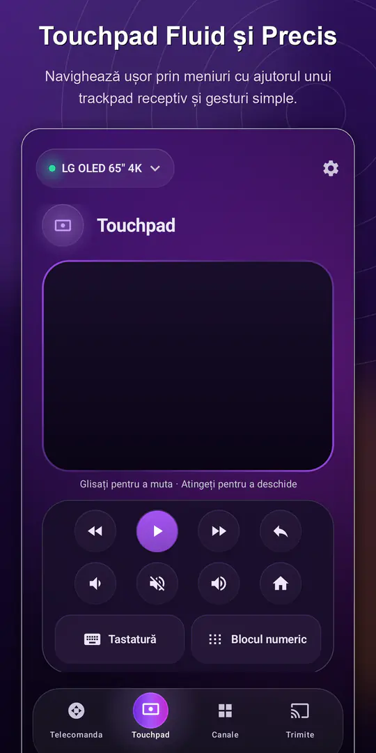ControlTV: Telecomandă Smart TV: captura de ecran 2 din 4