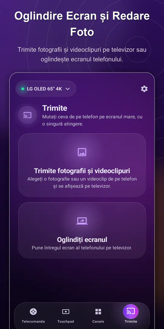 ControlTV: Telecomandă Smart TV: captura de ecran 4 din 4