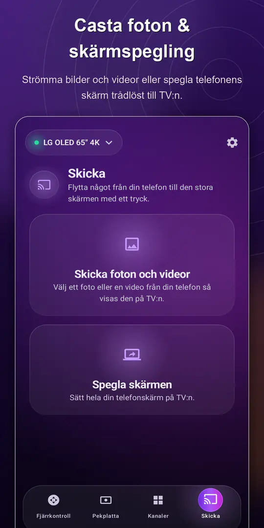 ControlTV: Smart TV Fjärrkontroll: skärmbild 4 av 4
