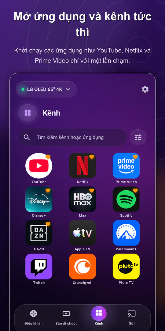 ControlTV: Điều khiển Smart TV: ảnh chụp màn hình 3/4