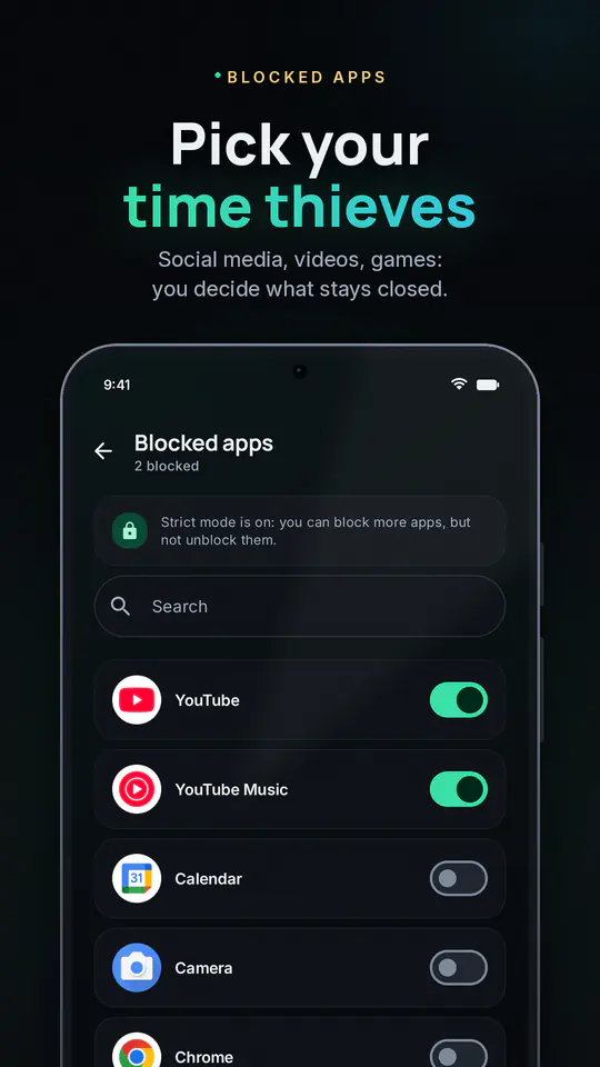 FocusBlocker: App Blocker screenshot 3 of 4