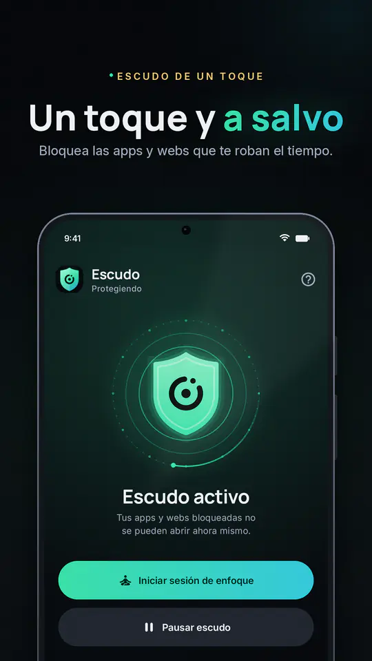 FocusBlocker: Bloquear apps: captura 1 de 4