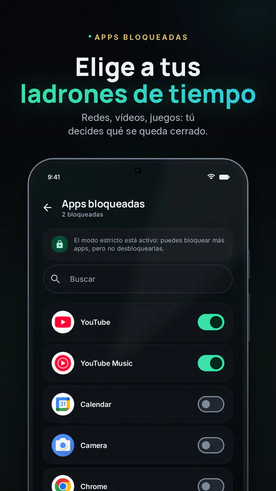 FocusBlocker: Bloquear apps: captura 3 de 4