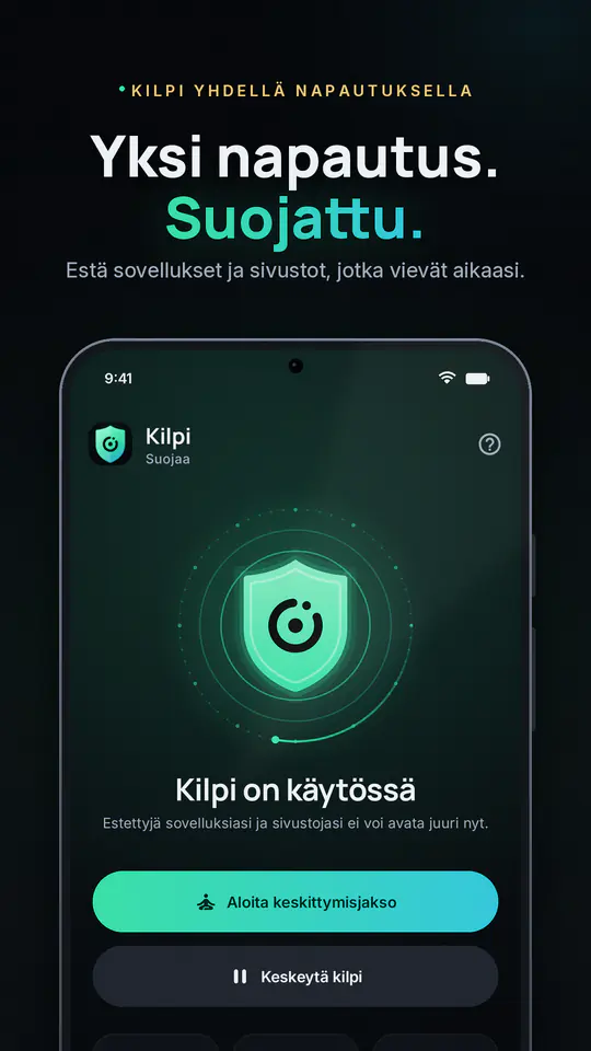 FocusBlocker: Estä sovellukset: kuvakaappaus 1/4