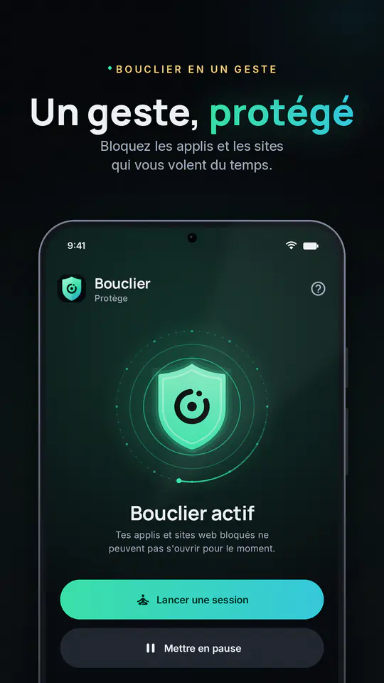 FocusBlocker : Bloqueur d'apps : capture d’écran 1 sur 4