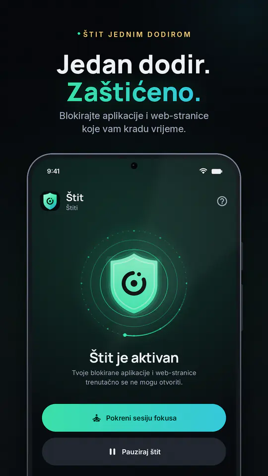 FocusBlocker: Blokada appova: snimka zaslona 1 od 4