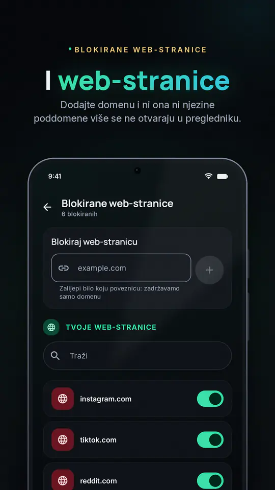 FocusBlocker: Blokada appova: snimka zaslona 4 od 4