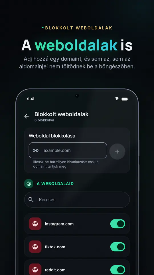 FocusBlocker: Appok blokkolása: 4/4. képernyőkép