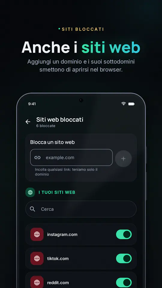 FocusBlocker: Blocca app: screenshot 4 di 4