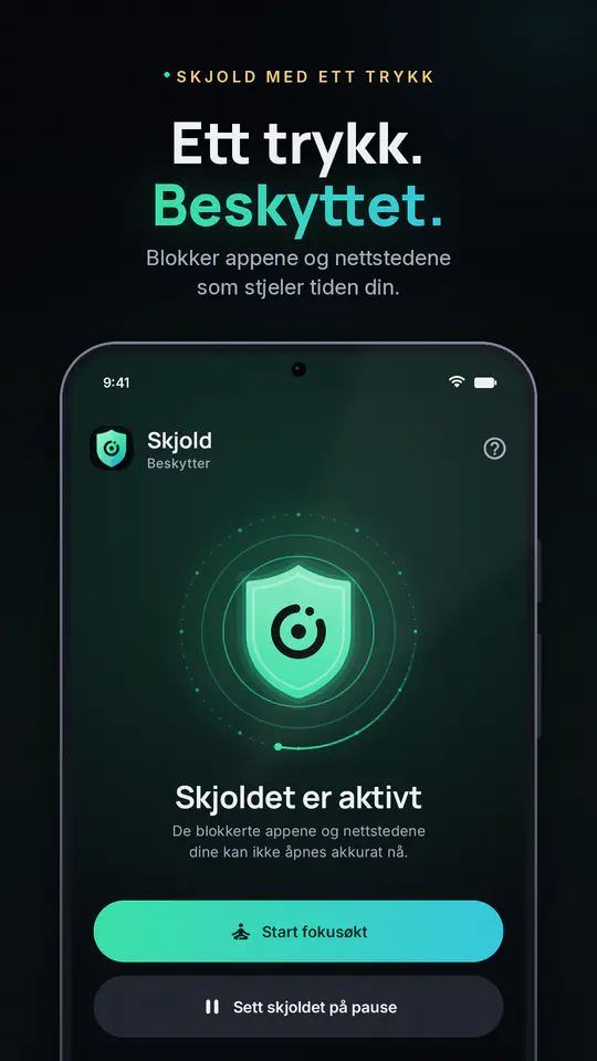FocusBlocker: Blokker apper: skjermbilde 1 av 4