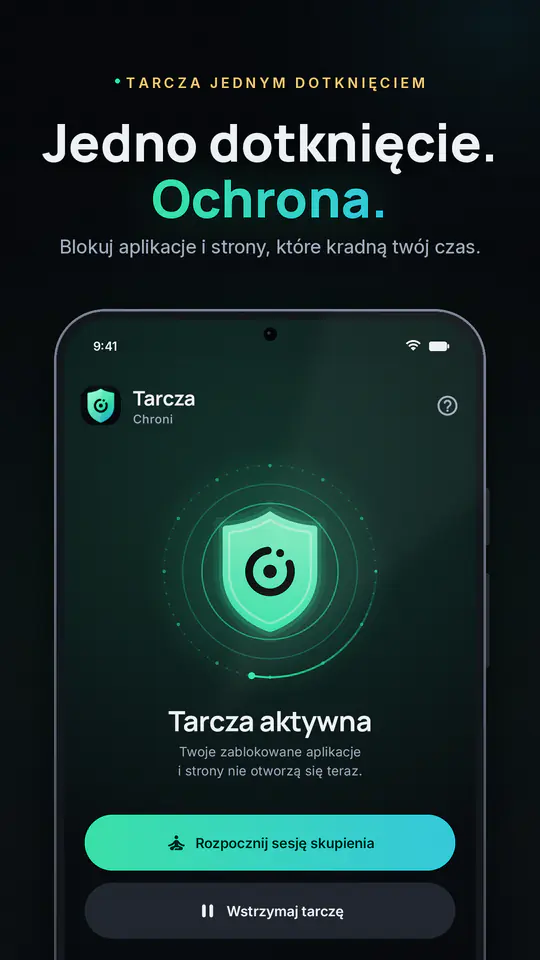 FocusBlocker: Blokuj aplikacje: zrzut ekranu 1 z 4