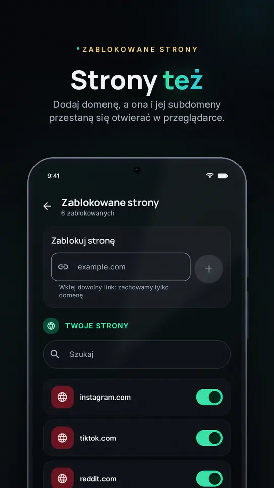 FocusBlocker: Blokuj aplikacje: zrzut ekranu 4 z 4