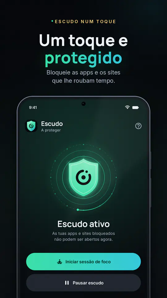 FocusBlocker: Bloquear apps: captura 1 de 4