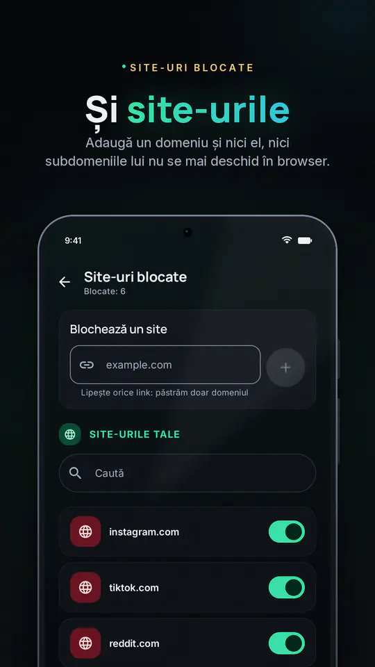 FocusBlocker: Blocare app-uri: captura de ecran 4 din 4