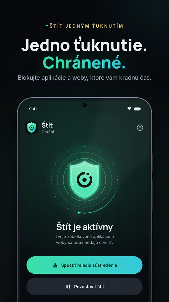 FocusBlocker: Blokuj aplikácie: snímka obrazovky 1 z 4