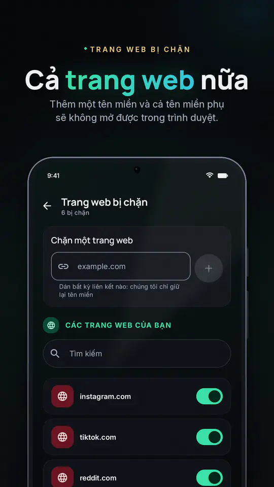 FocusBlocker: Chặn ứng dụng: ảnh chụp màn hình 4/4