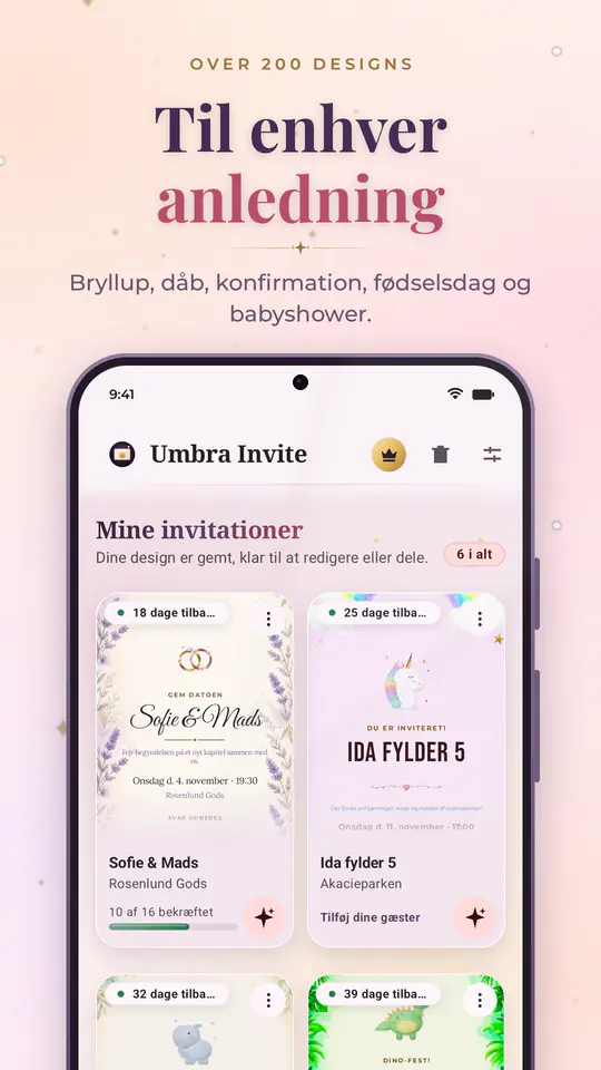 Umbra Invite: skærmbillede 3 af 4