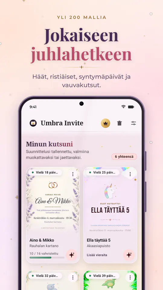 Umbra Invite: kuvakaappaus 3/4