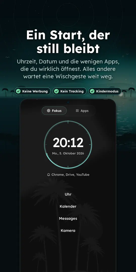 Oasis Minimalist Launcher – Screenshot 1 von 4