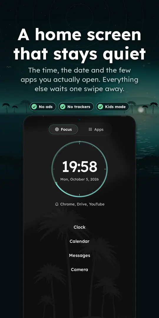 Oasis Minimalist Launcher screenshot 1 of 4