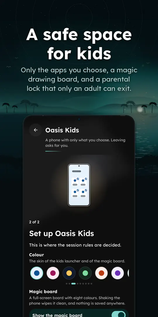 Oasis Minimalist Launcher screenshot 4 of 4