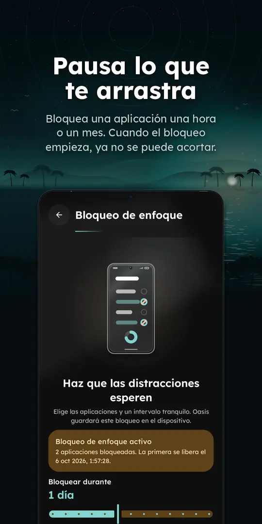 Oasis Minimalist Launcher: captura 2 de 4