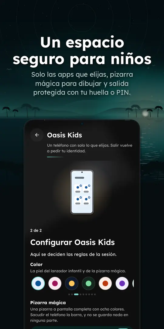 Oasis Minimalist Launcher: captura 4 de 4