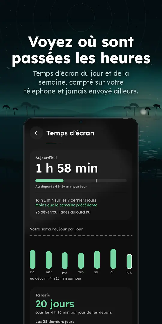 Oasis Minimalist Launcher : capture d’écran 3 sur 4