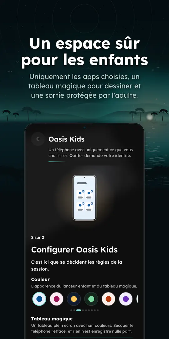 Oasis Minimalist Launcher : capture d’écran 4 sur 4