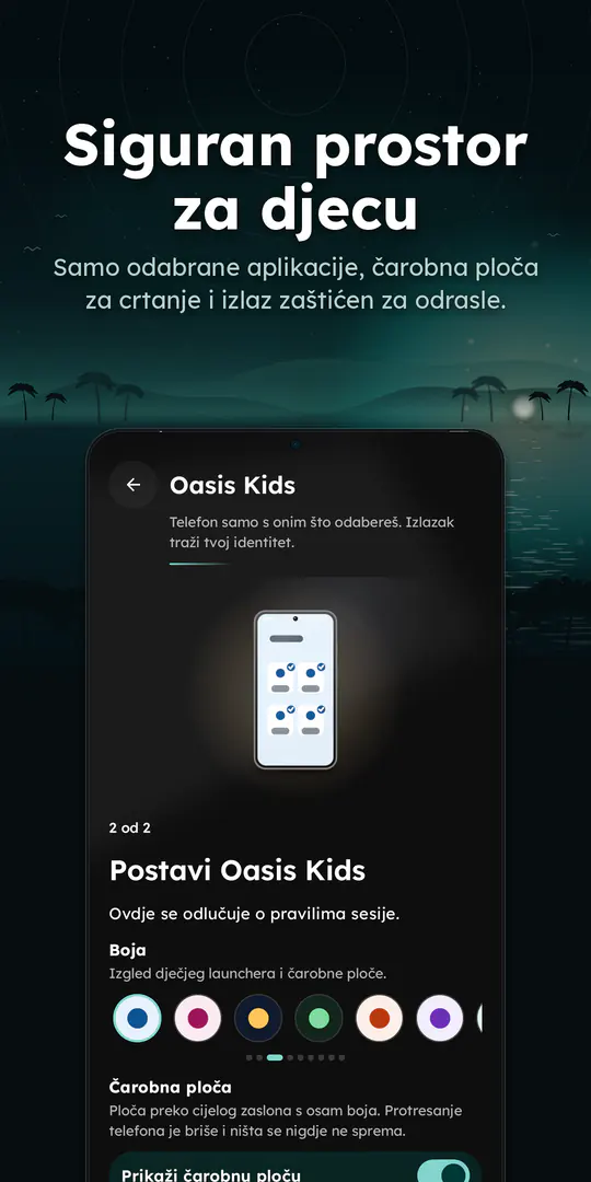 Oasis Minimalist Launcher: snimka zaslona 4 od 4