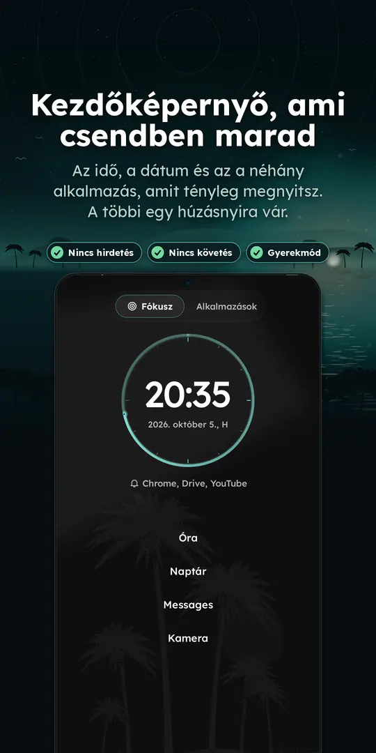 Oasis Minimalist Launcher: 1/4. képernyőkép